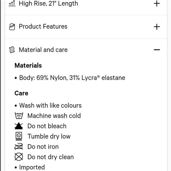 Lululemon Athletica Wunder Under HR Crop Leggings 21" in Red Merlot Size 8 - Picture 9 of 10